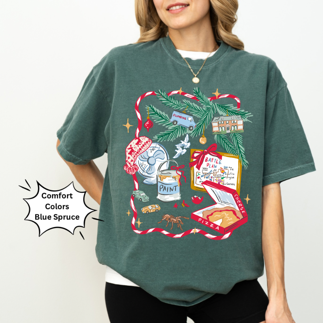 Home Alone Collage Holiday Shirt