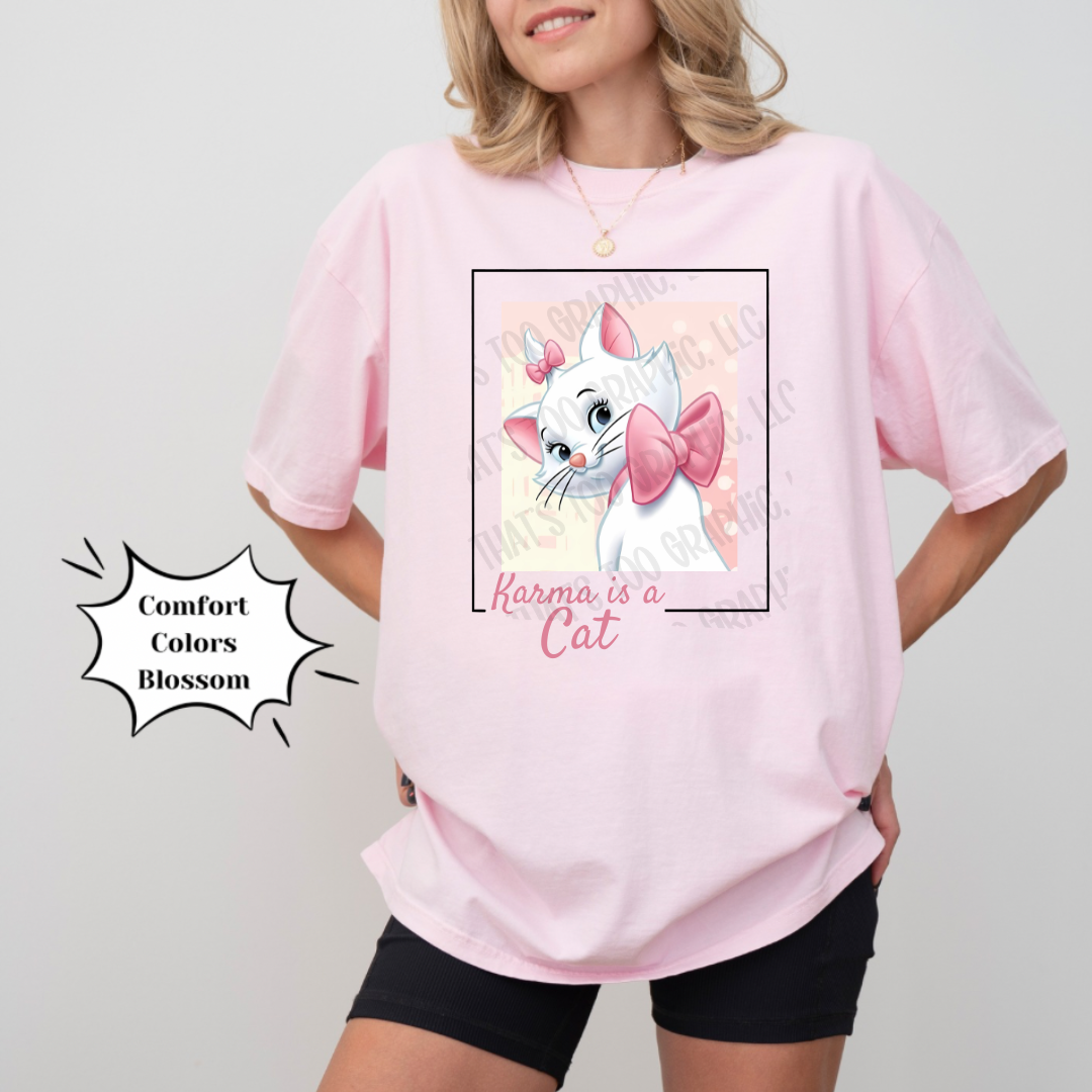Aristocats Marie Karma is a Cat Shirt