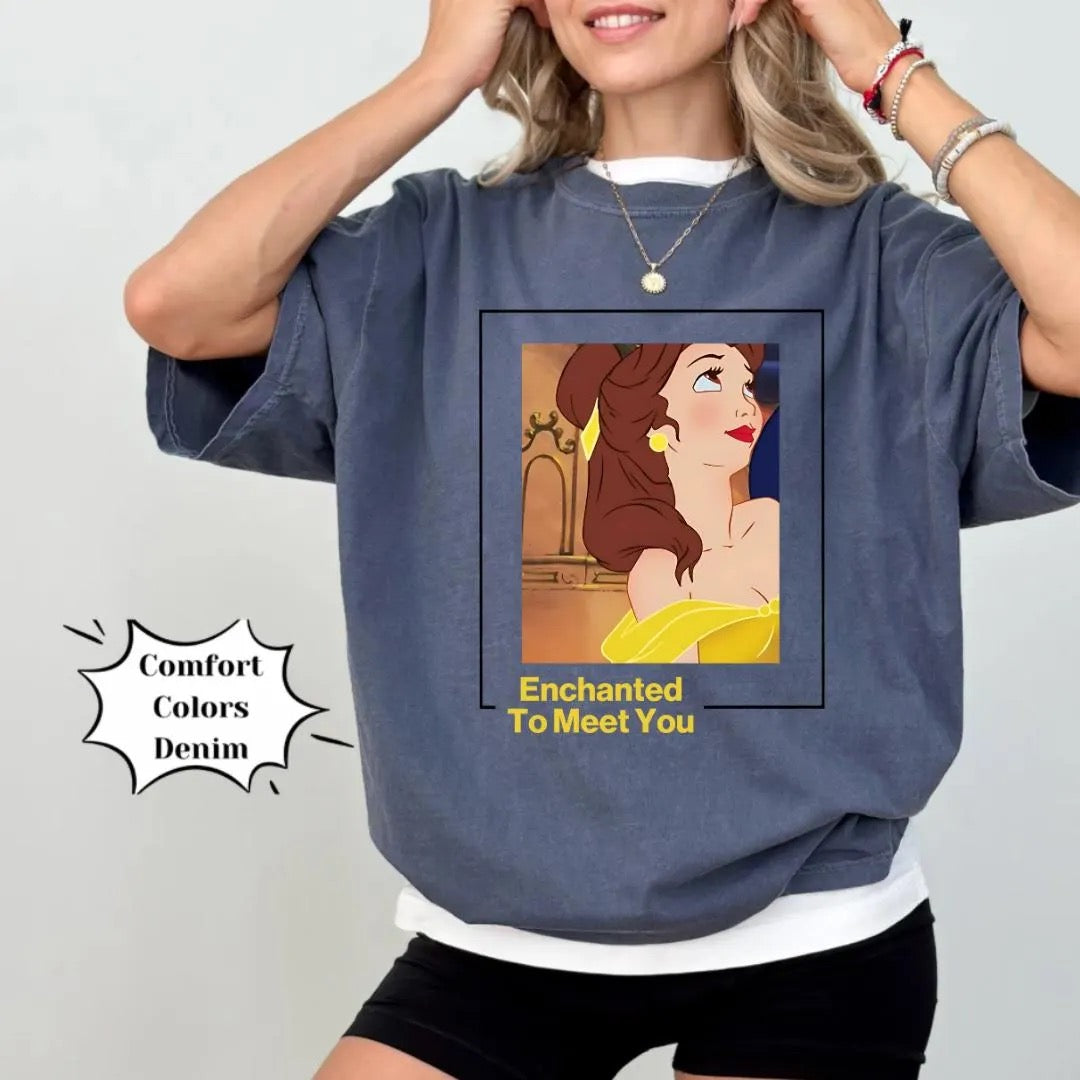 Enchanted to Meet You Rose Princess Shirt