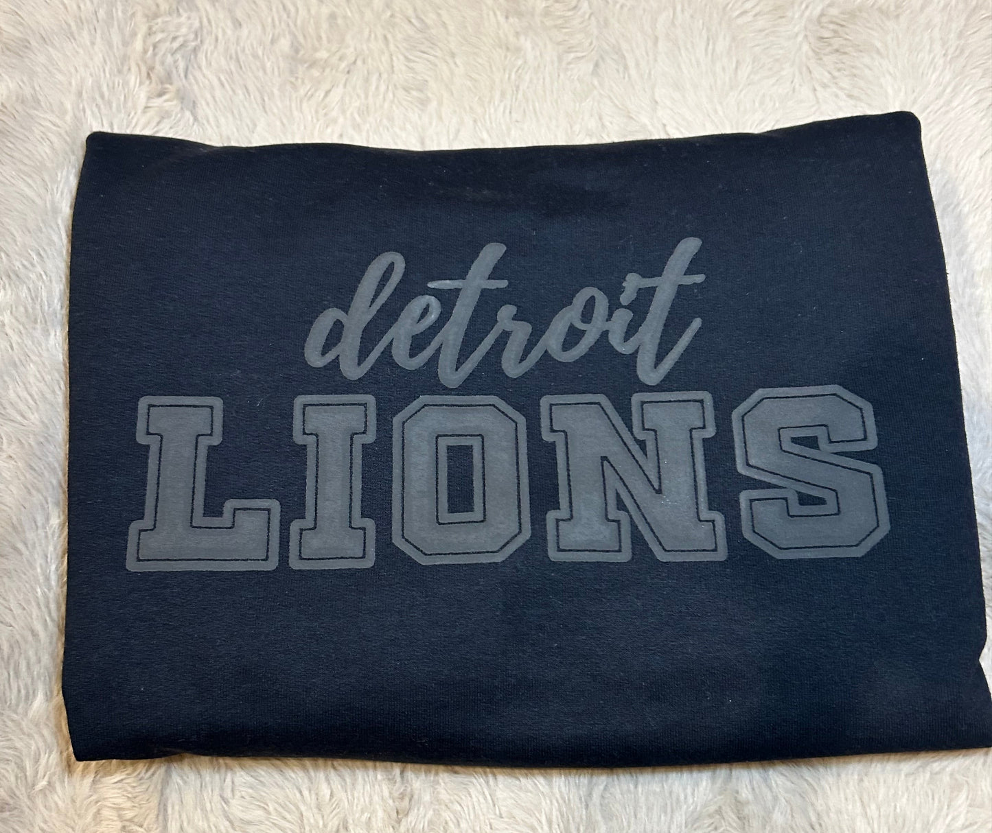 Detroit Lions Puff Sweatshirt