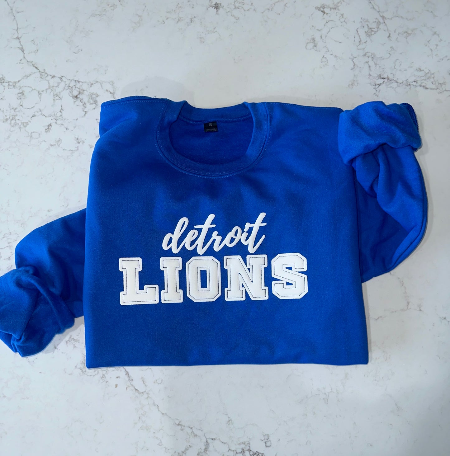 Detroit Lions Puff Sweatshirt