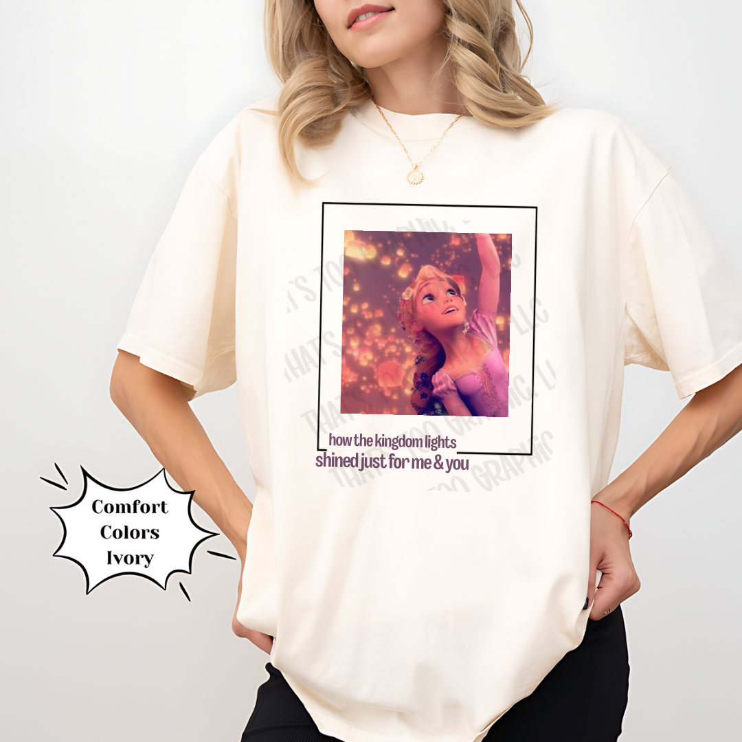Kingdom Lights Tangled Princess Shirt