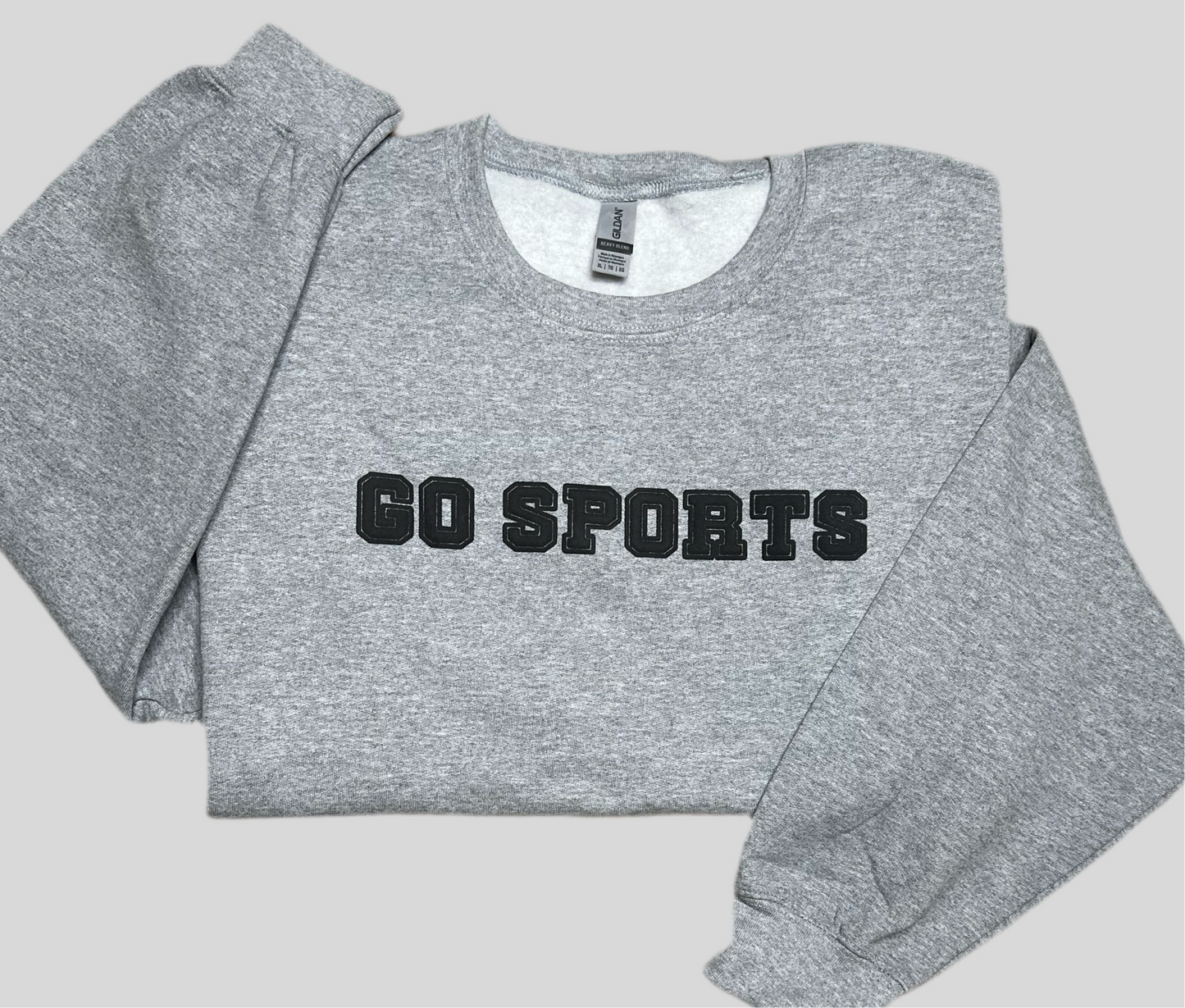Go Sports Puff Crewneck Sweatshirt
