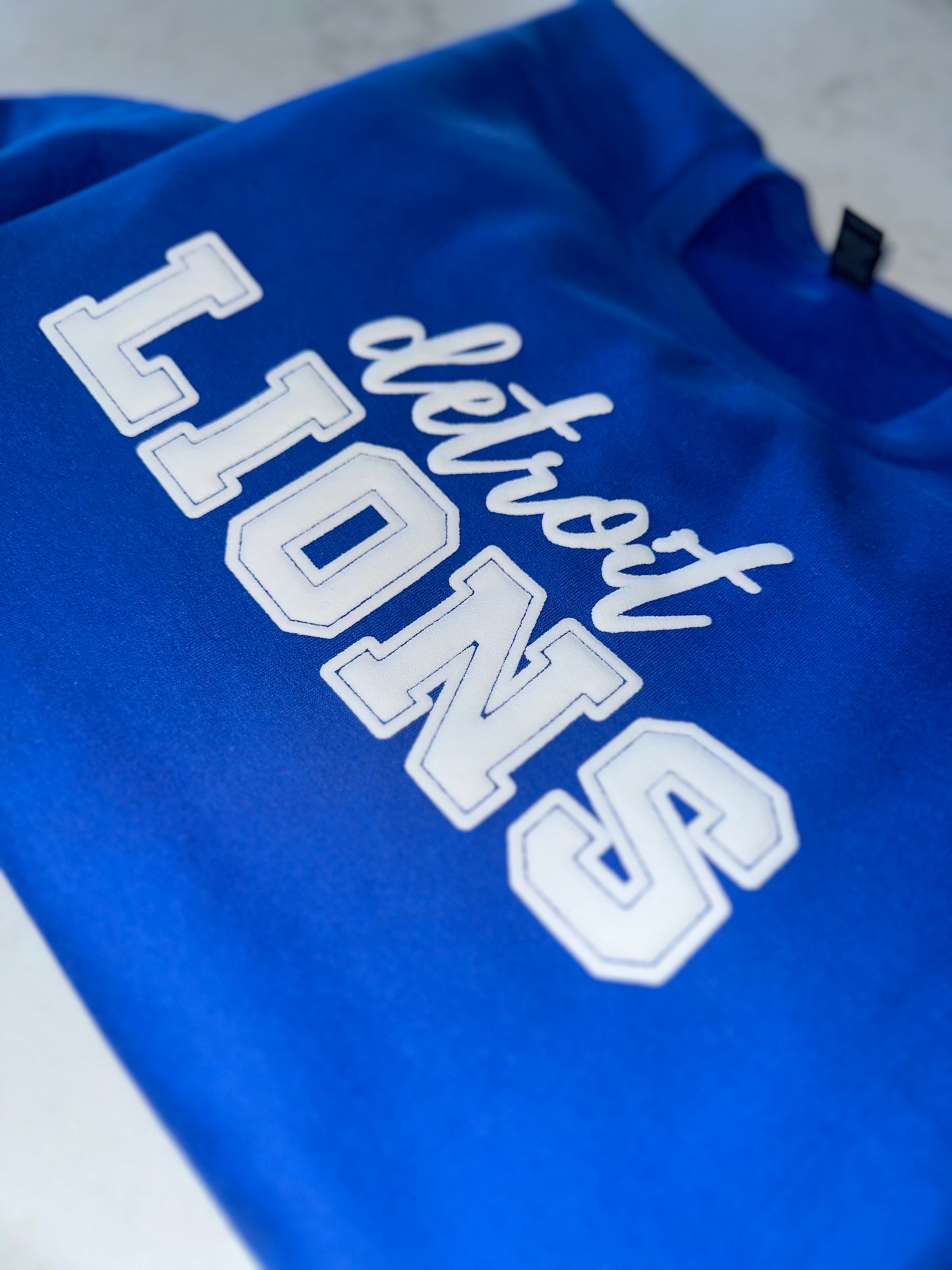 Detroit Lions Puff Sweatshirt