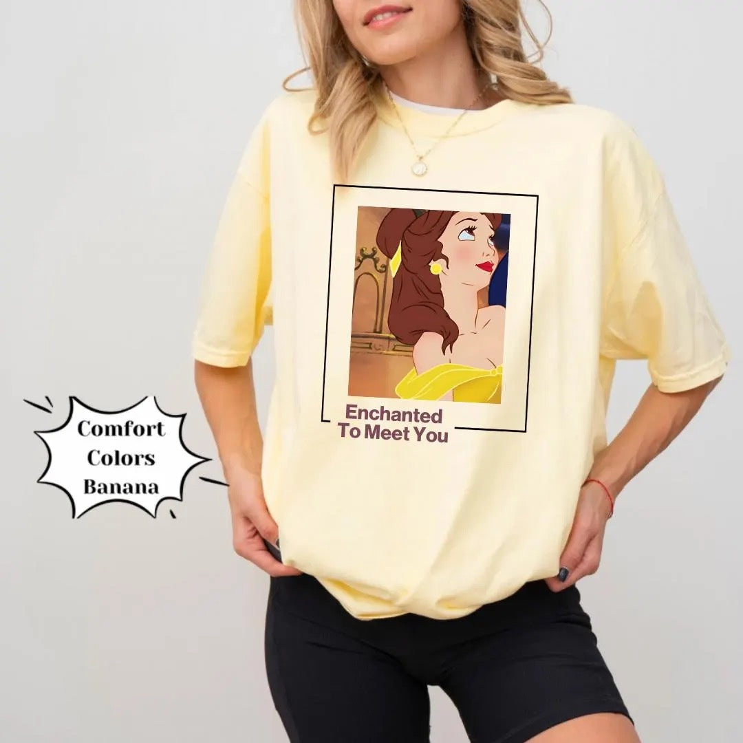 Enchanted to Meet You Rose Princess Shirt