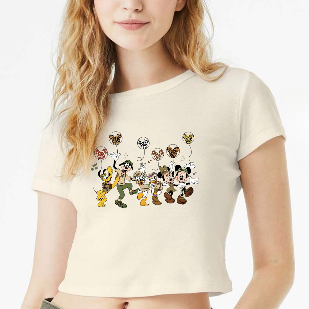 Magical Mouse Friends Safari Balloon Crop