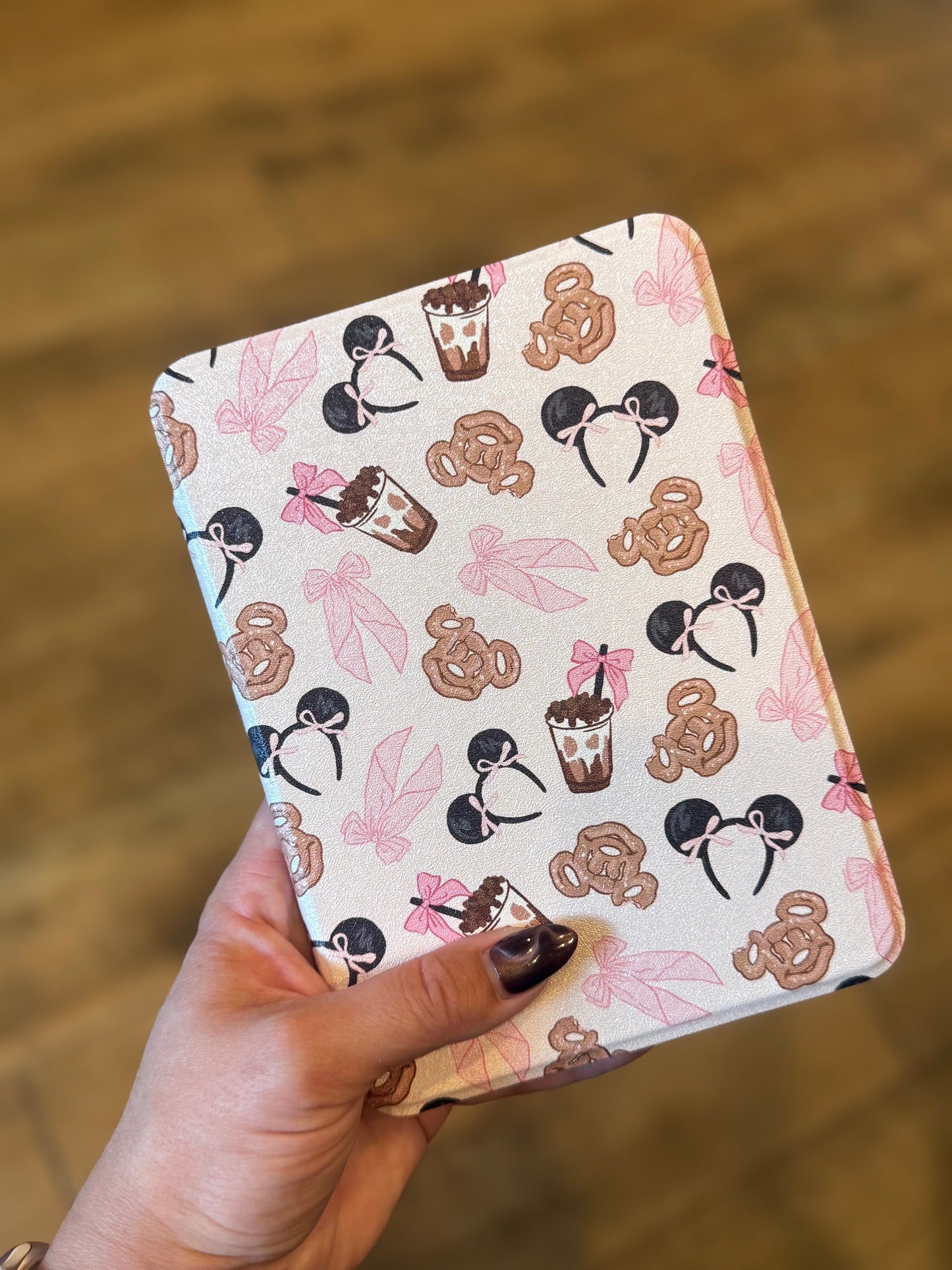 Magical Mouse Just A Girl Coquette Clear Back Kindle Case