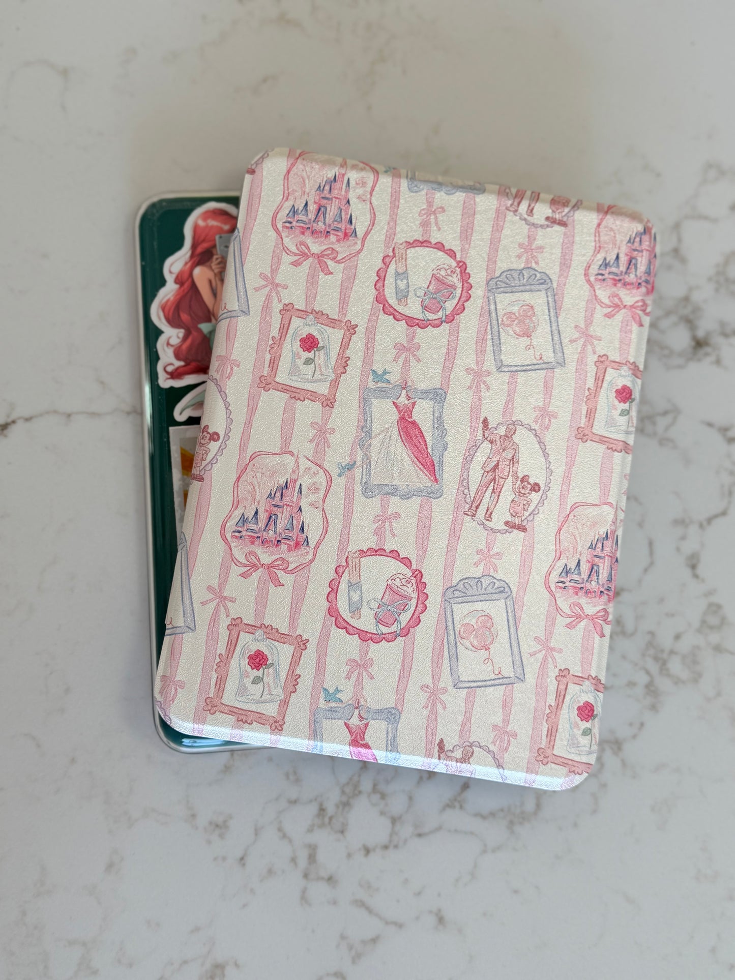 Magical Coquette Castle Clear Back Kindle Case