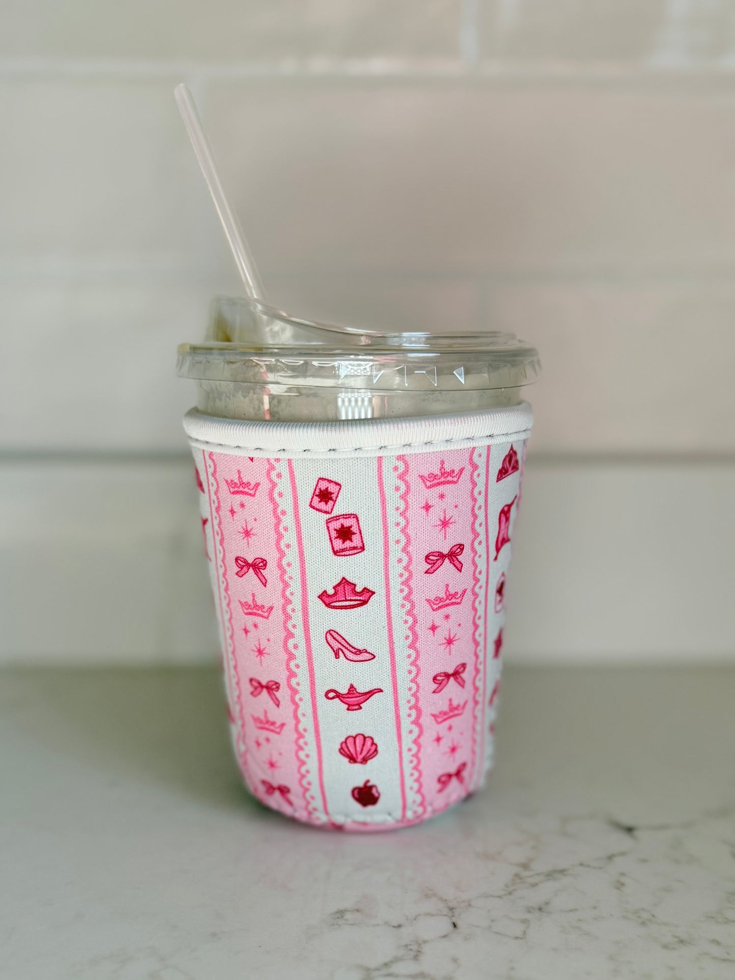 Magical Princess Icons Coffee Sleeve