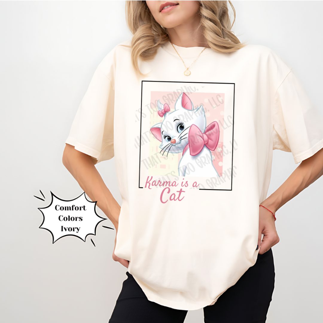 Aristocats Marie Karma is a Cat Shirt