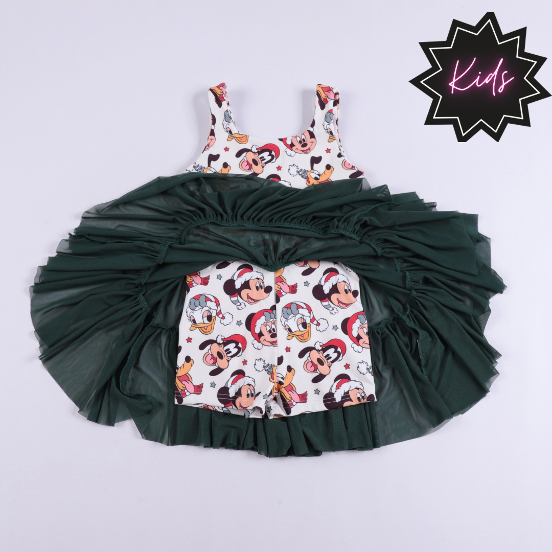 PREORDER Magical Merry Mouse Friends Tutu Dress