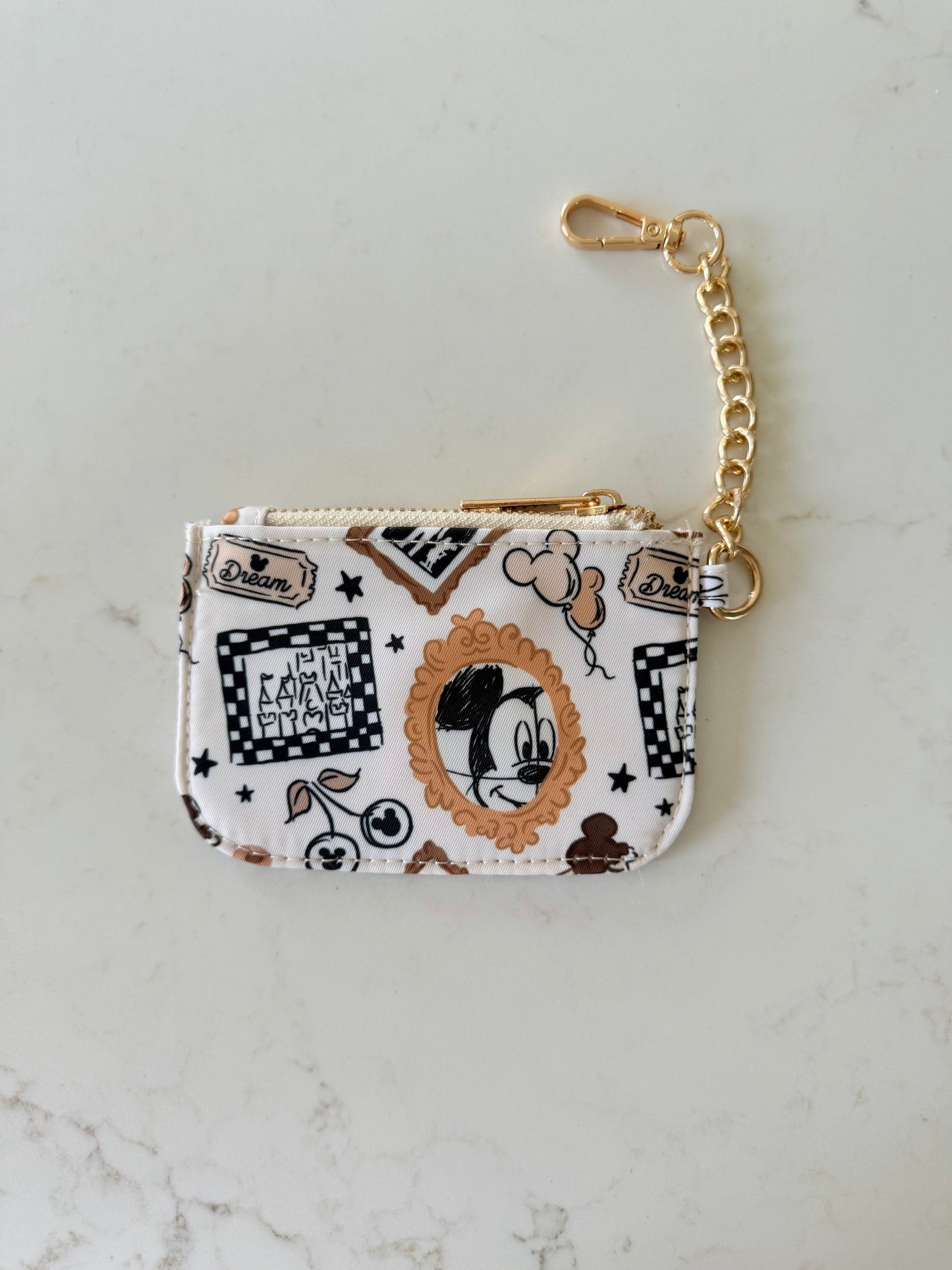 Magical Walt Park Fun Neutral Jumbo Fanny Pack & Keychain Wallet