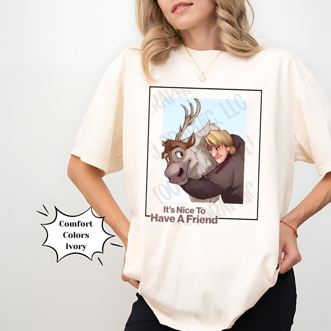 Frozen Reindeer Besties Shirt