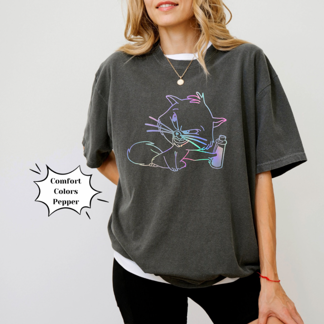 Magical Yzma Cat Outline Shirt