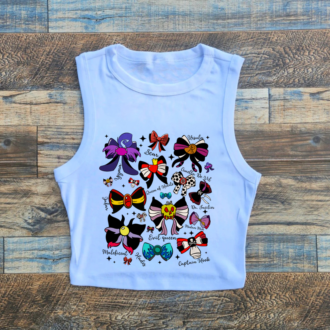 Magical Villains Bow Coquette Shirt