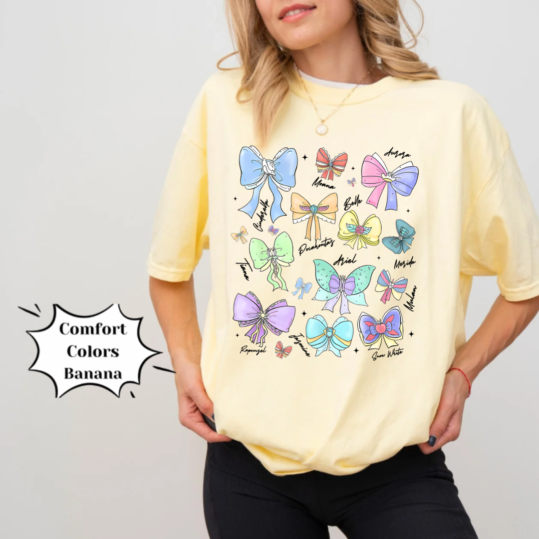 Magical Princess Coquette Bows Shirt