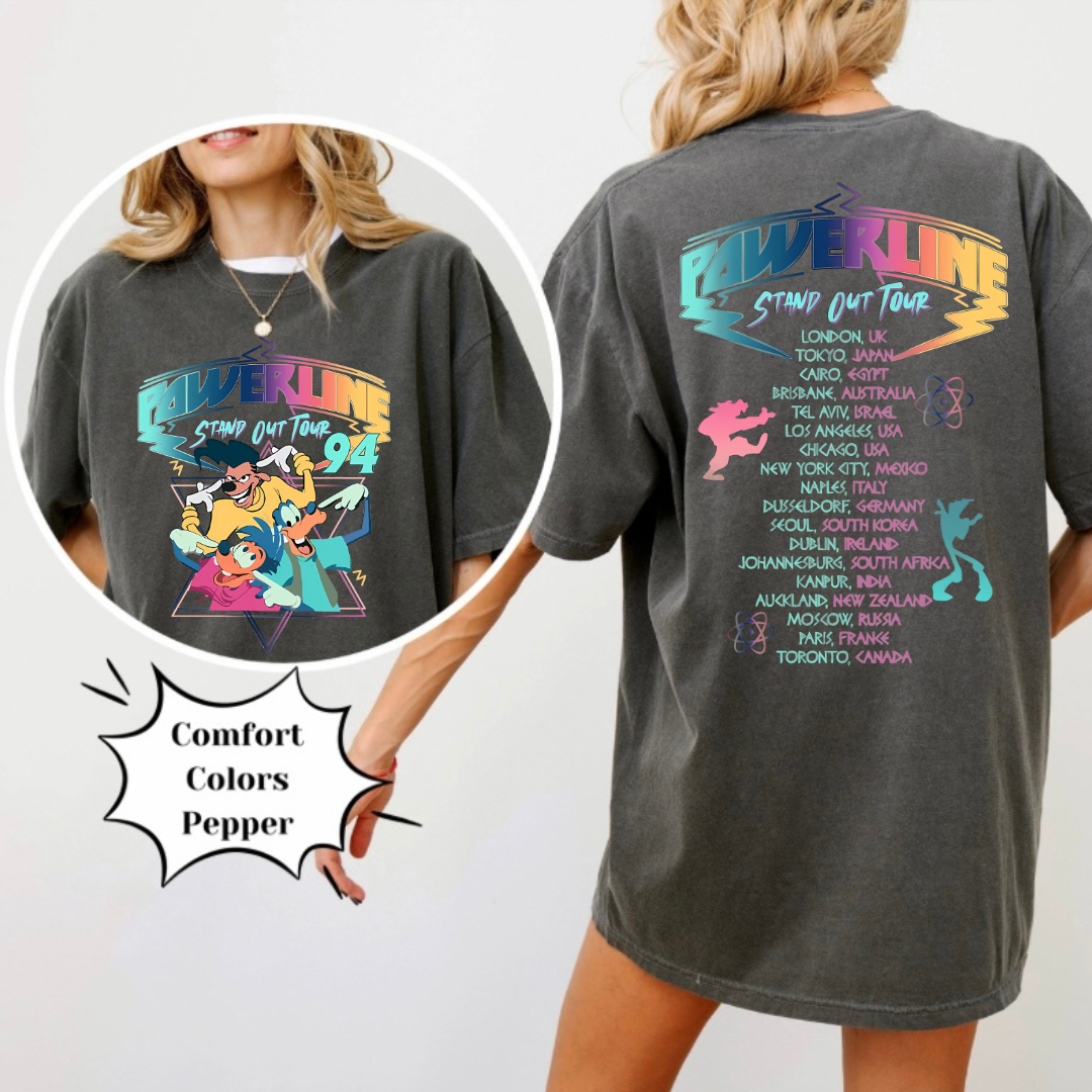Retro 90s Goof Movie Powerline Shirt