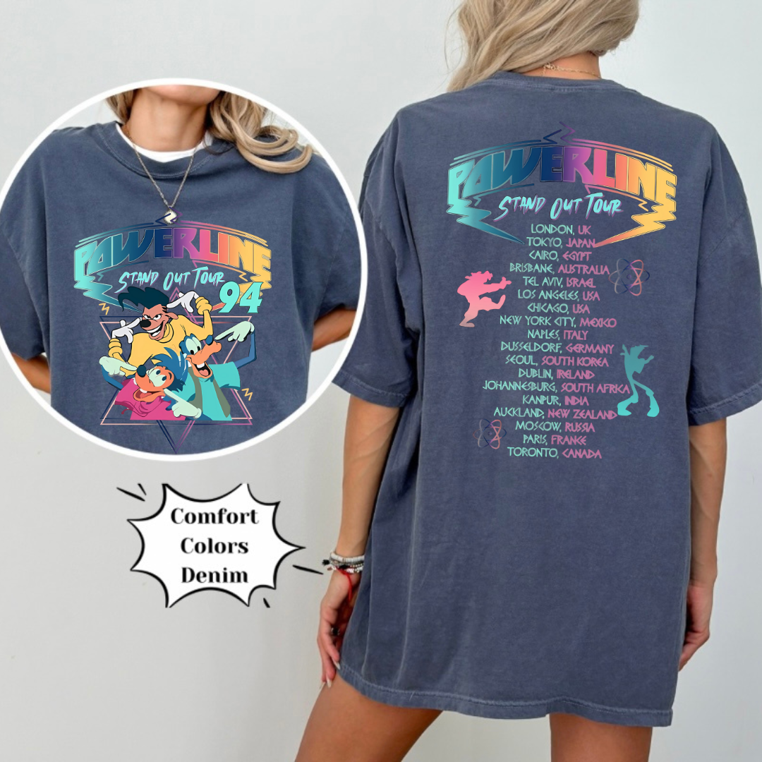 Retro 90s Goof Movie Powerline Shirt