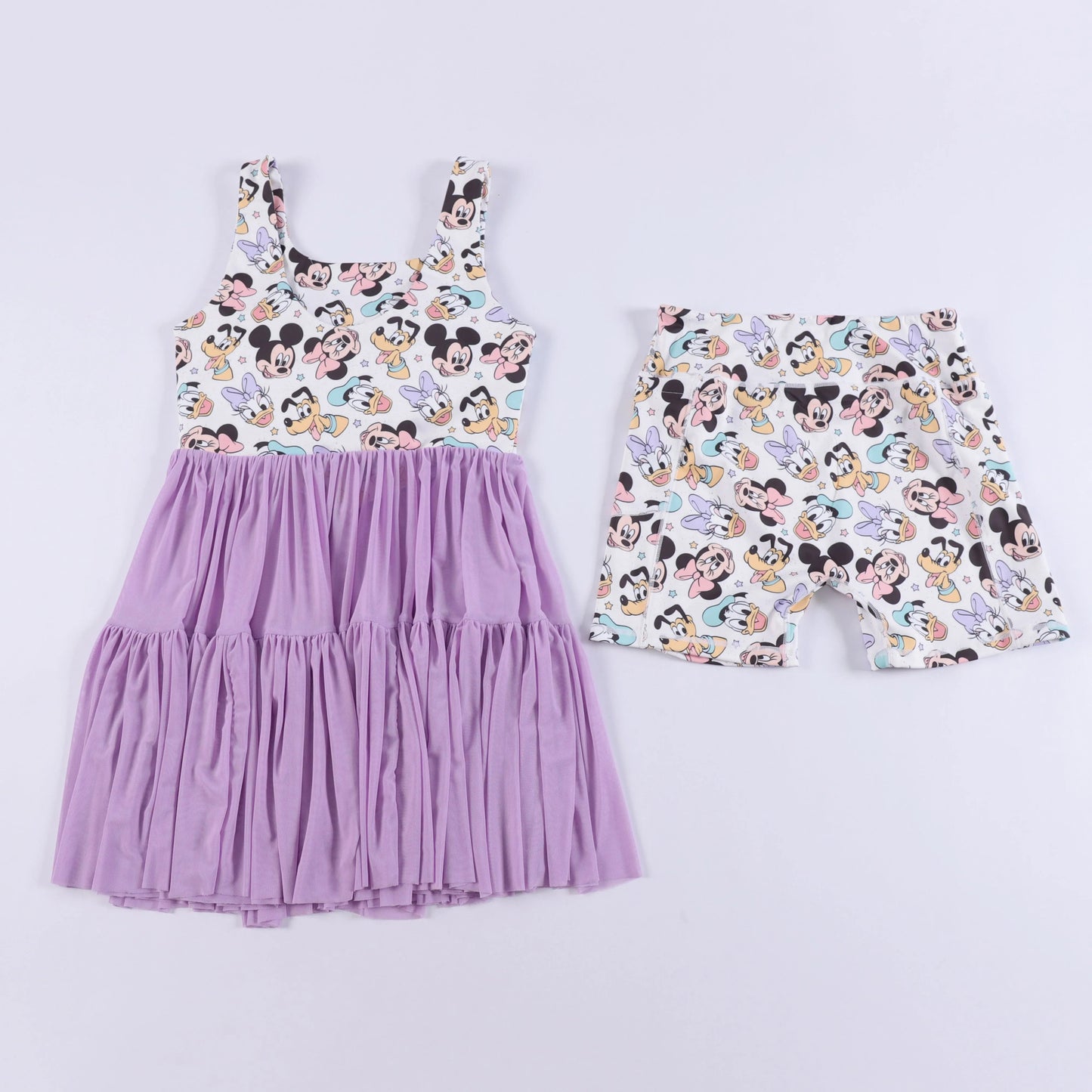 Magical Mouse Friends Tutu Dress