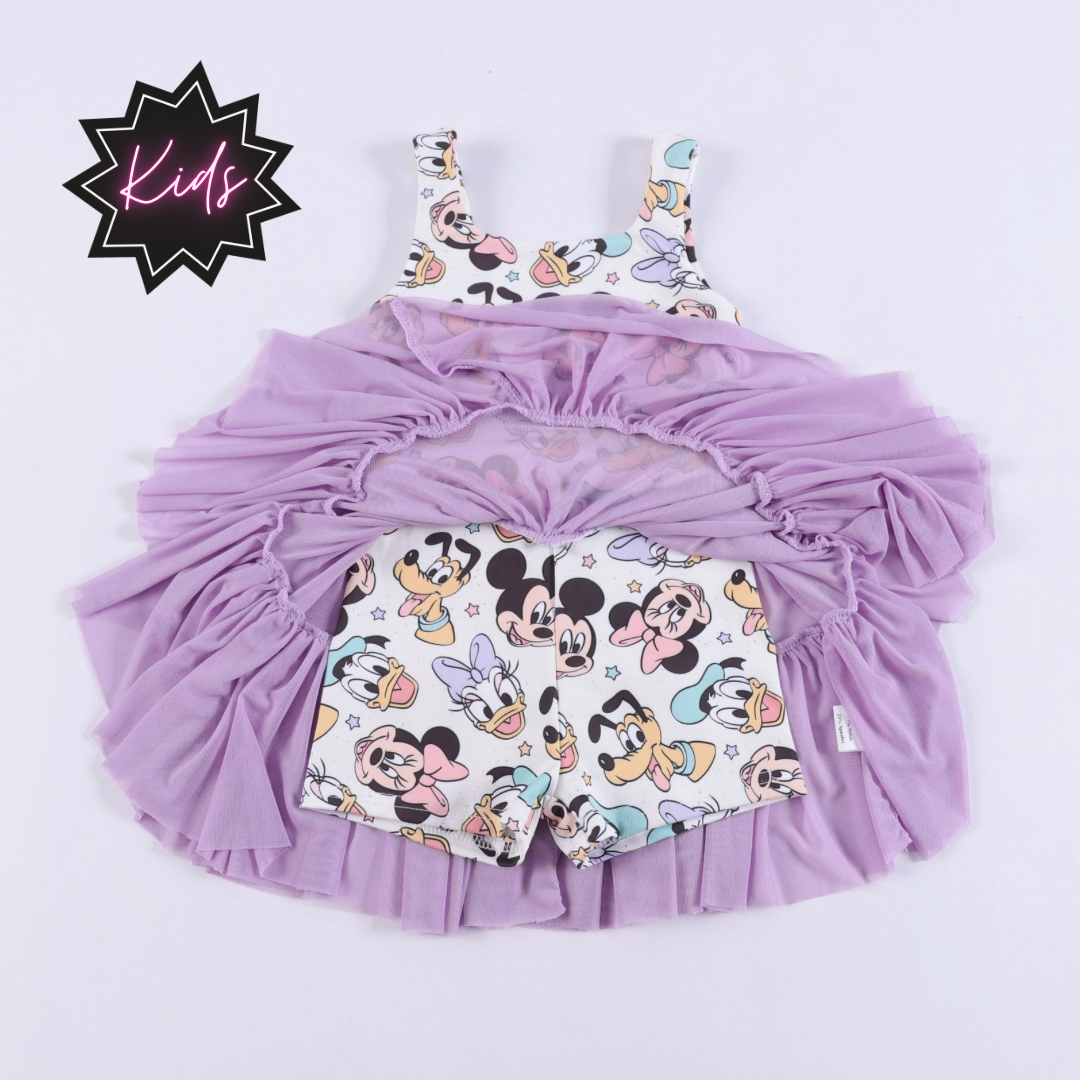 Magical Mouse Friends Tutu Dress