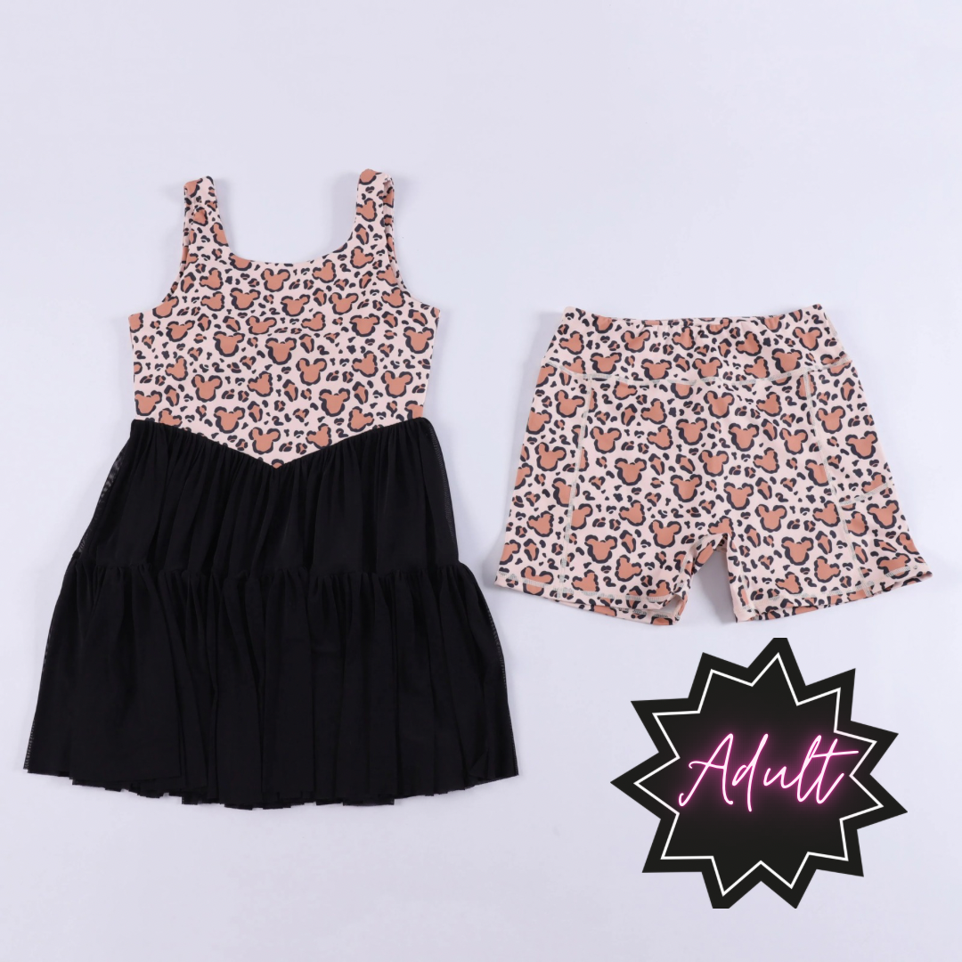 Magical Animal Print Tutu Dress