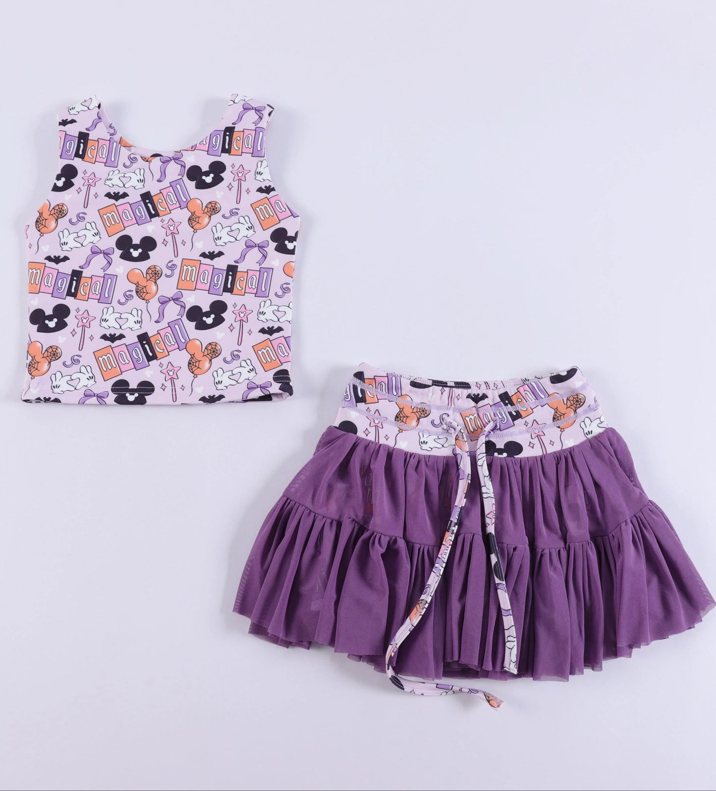 Magical Halloween Park Day Youth & Adult Activewear Set