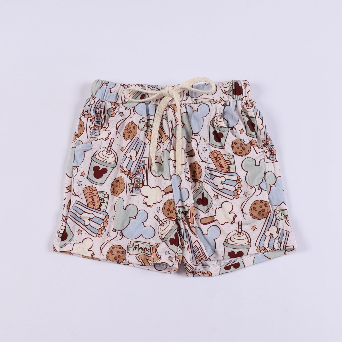 Mickey Park Snacks Youth Boy Shorts