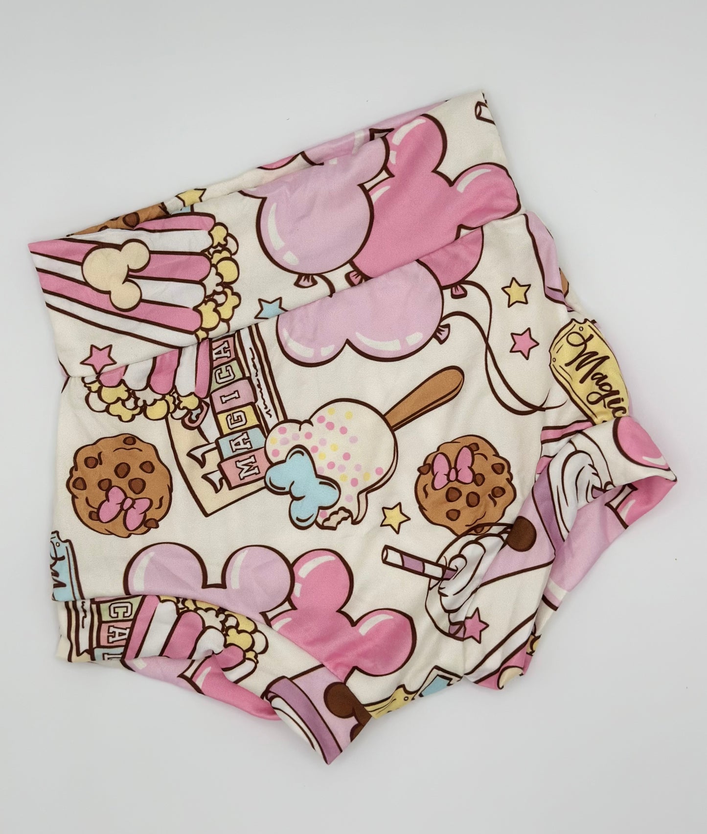 Magical Park Snacks Baby Bummies & Bow Set