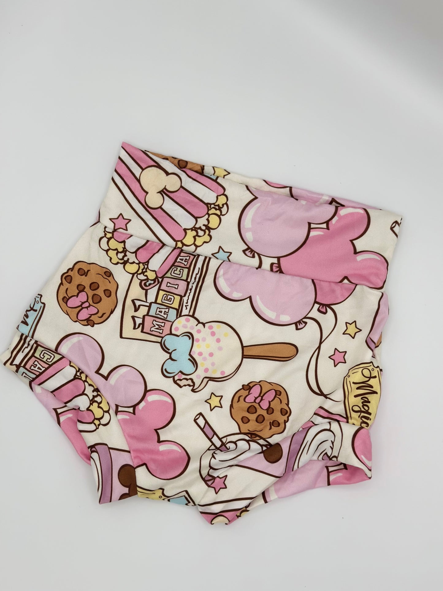Magical Park Snacks Baby Bummies & Bow Set