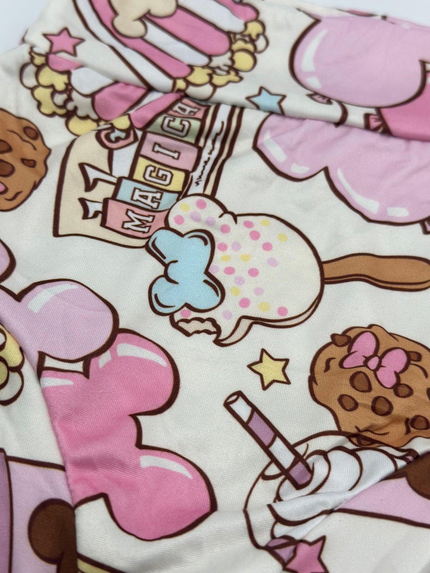 Magical Park Snacks Baby Bummies & Bow Set