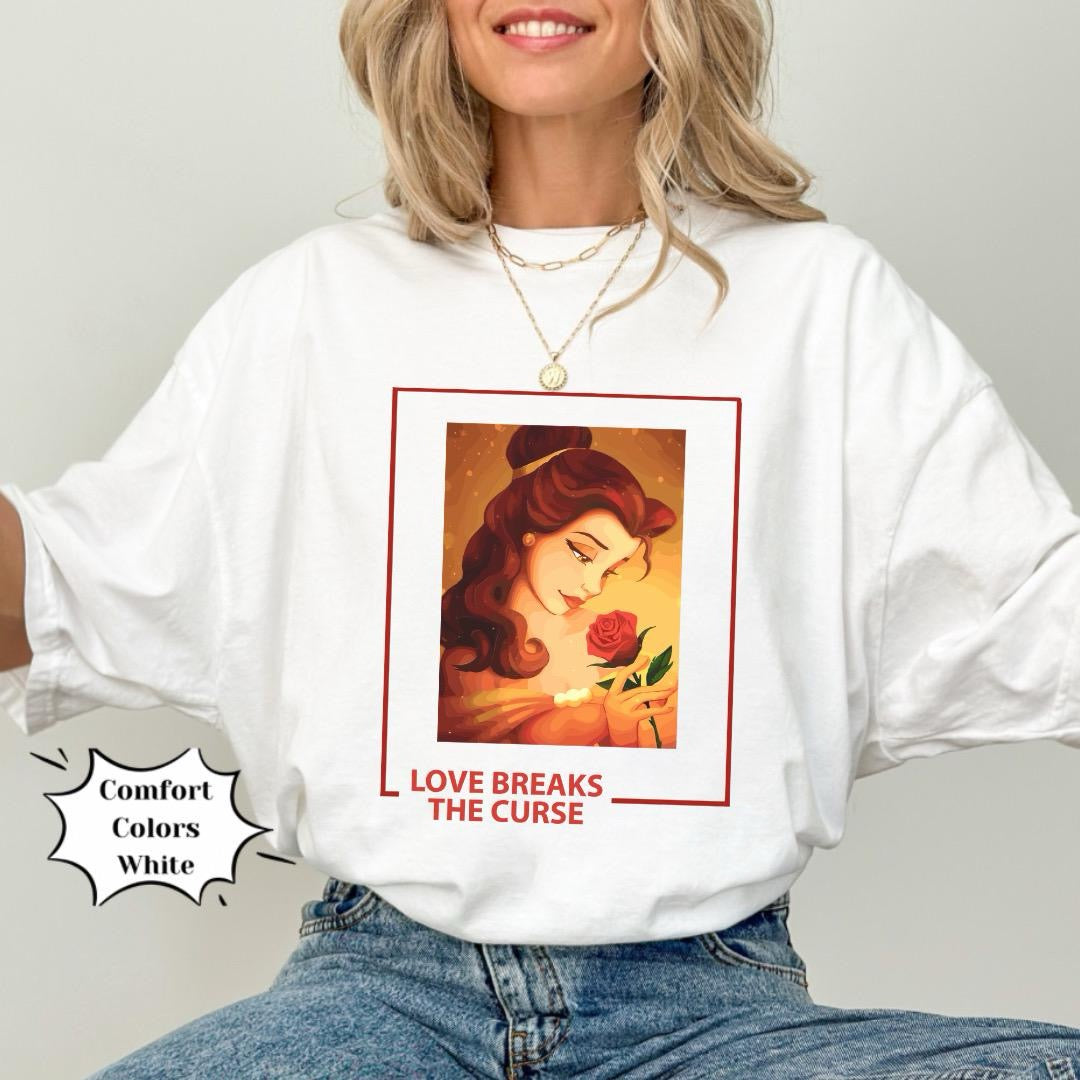 Magical Enchanted Rose Princess Shirt | Unique Magical Vacation Shirt