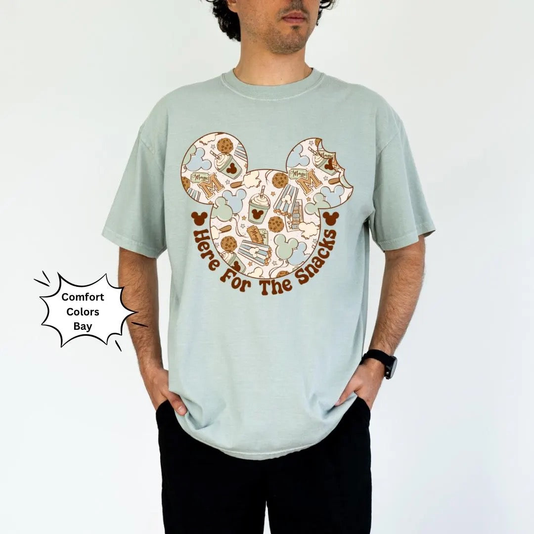 Here For The Snacks Magical Mouse Shirt