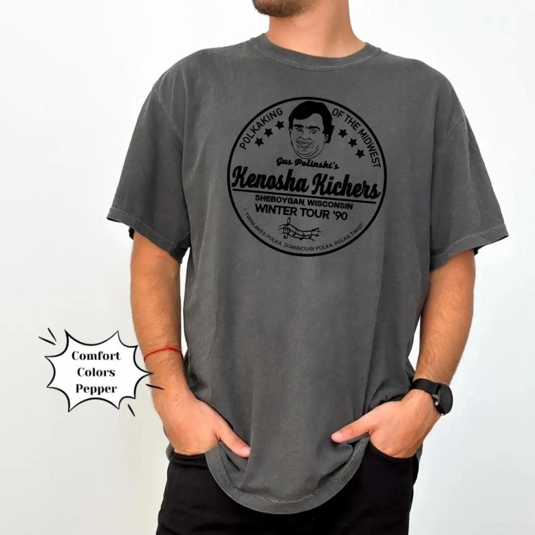 Home Alone Black Kenosha Kickers Unique Funny T-Shirt, Cozy Christmas Sweatshirt, Home Alone Shirt