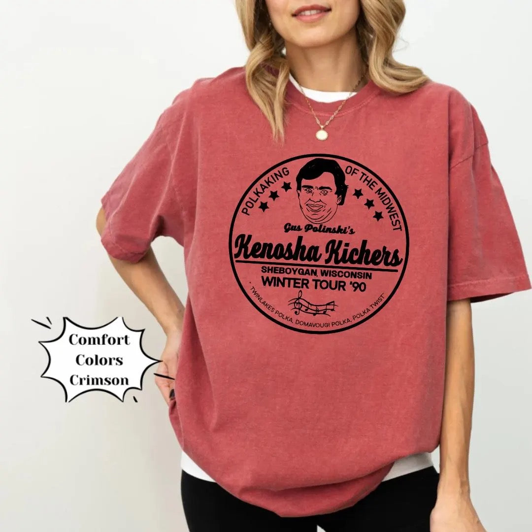 Home Alone Black Kenosha Kickers Unique Funny T-Shirt, Cozy Christmas Sweatshirt, Home Alone Shirt