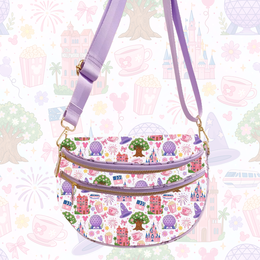 Magical Park Hop Double Zip Crossbody Bag *SHIPS MID OCTOBER*