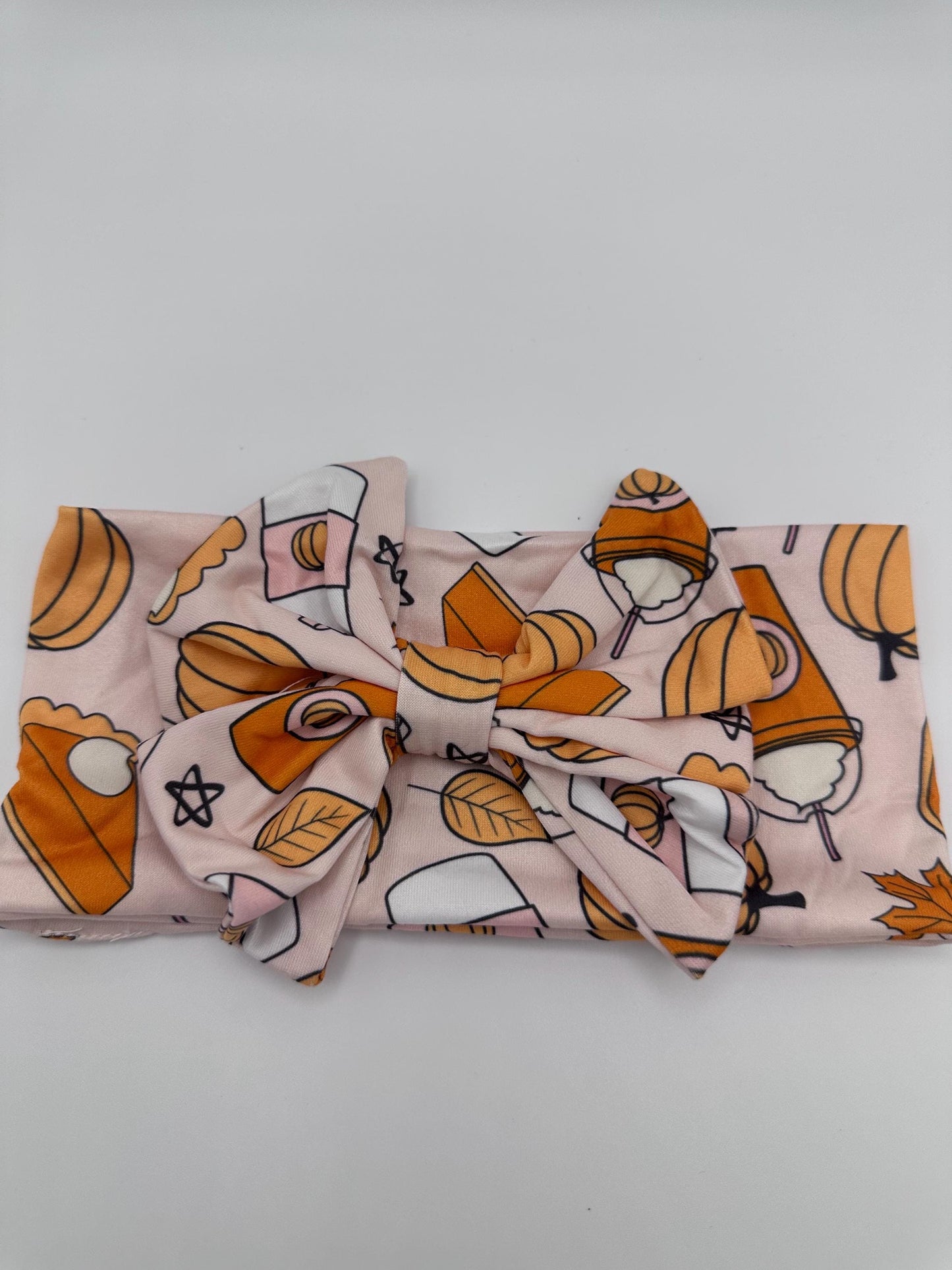 Pumpkin Spice Baby Bummies & Bow