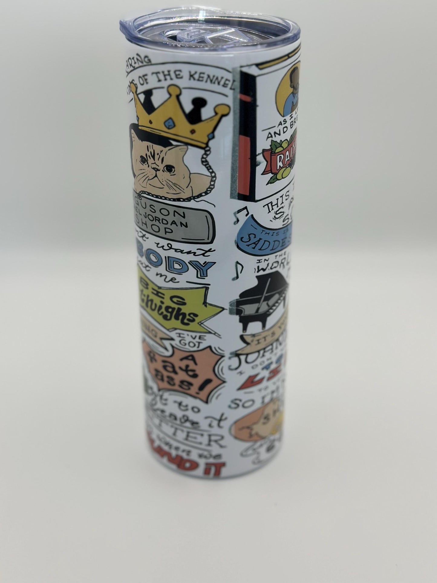 New Girl Winston Best Quotes Tumbler, Skinny Tumbler, New Girl TV Show Mug