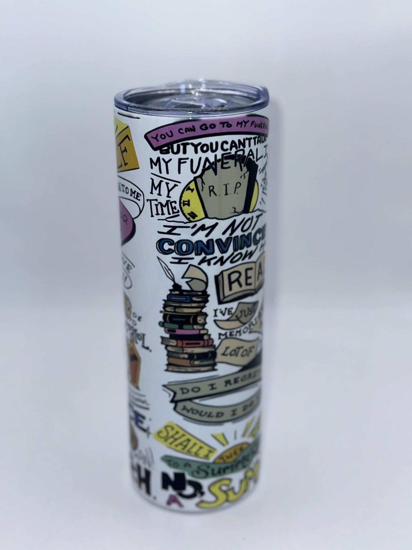 New Girl Nick Miller Best Quotes Tumbler, Skinny Tumbler, New Girl TV Show Mug