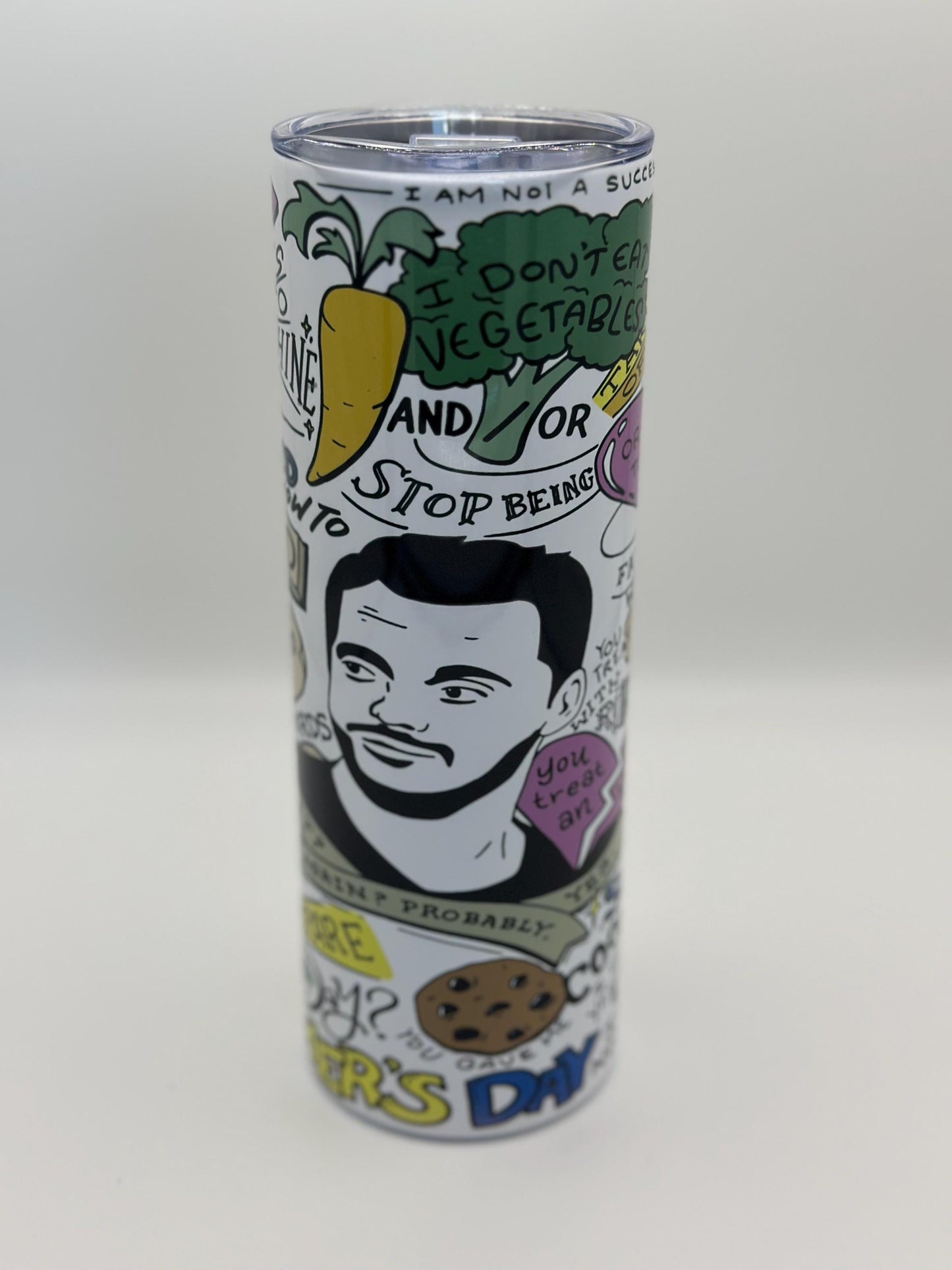 New Girl Nick Miller Best Quotes Tumbler, Skinny Tumbler, New Girl TV Show Mug