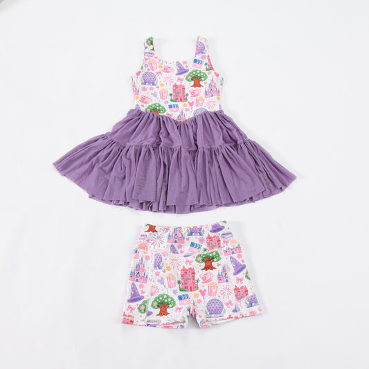 PREORDER Magical Park Hop Mesh Tutu Athletic Dress *SHIPS MID OCTOBER*