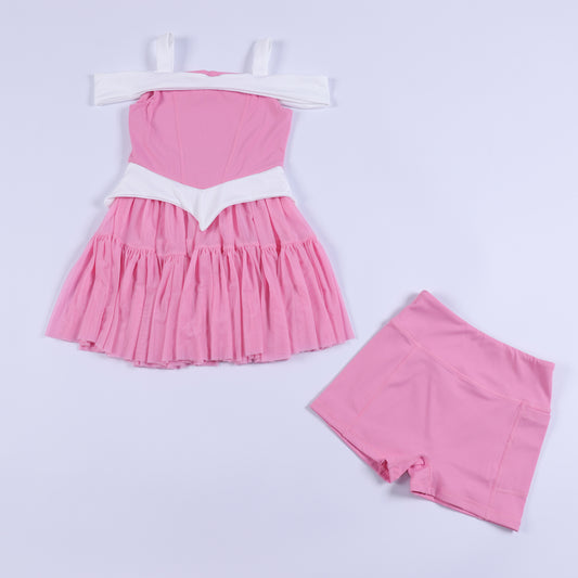 Magical Sleeping Princess Mesh Tutu Dress