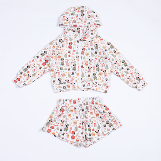 PREORDER Magical Mousecracker French Terry Zip Hoodie Lounge Short Set *SHIPS EARLY NOVEMBER*