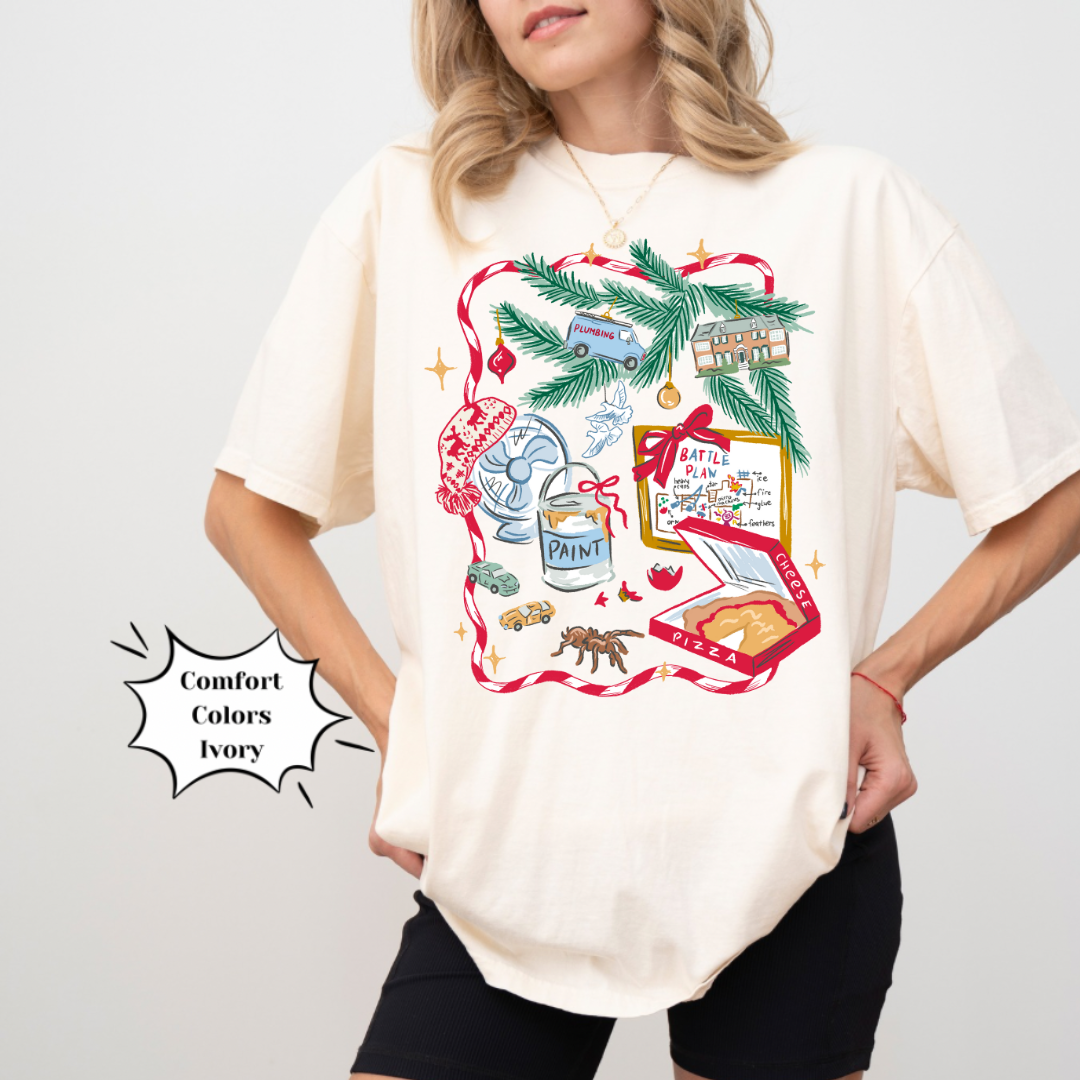 Home Alone Collage Holiday Shirt