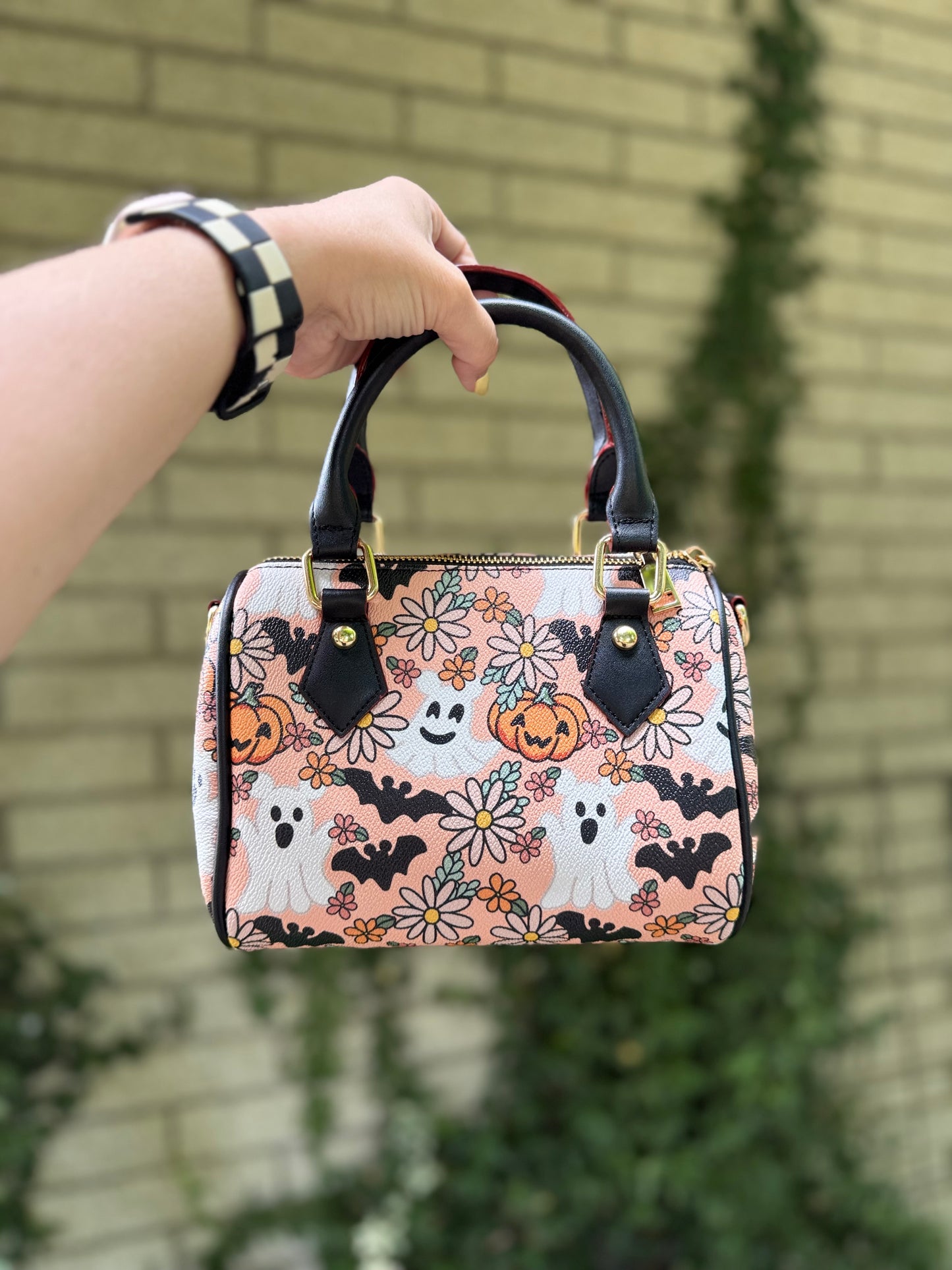 Magical Luxe Bloom & Boo Mini Duffle *SHIPS END OF JUNE*
