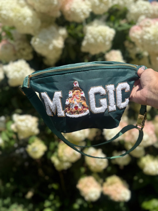 PREORDER Magical Gingerbread Castle Patch Jumbo Fanny Pack *SHIPS END OF OCTOBER*