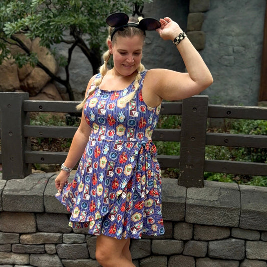 PREORDER Magical Villain’s Gallery Wrap Athletic Dress *SHIPS MID OCTOBER*