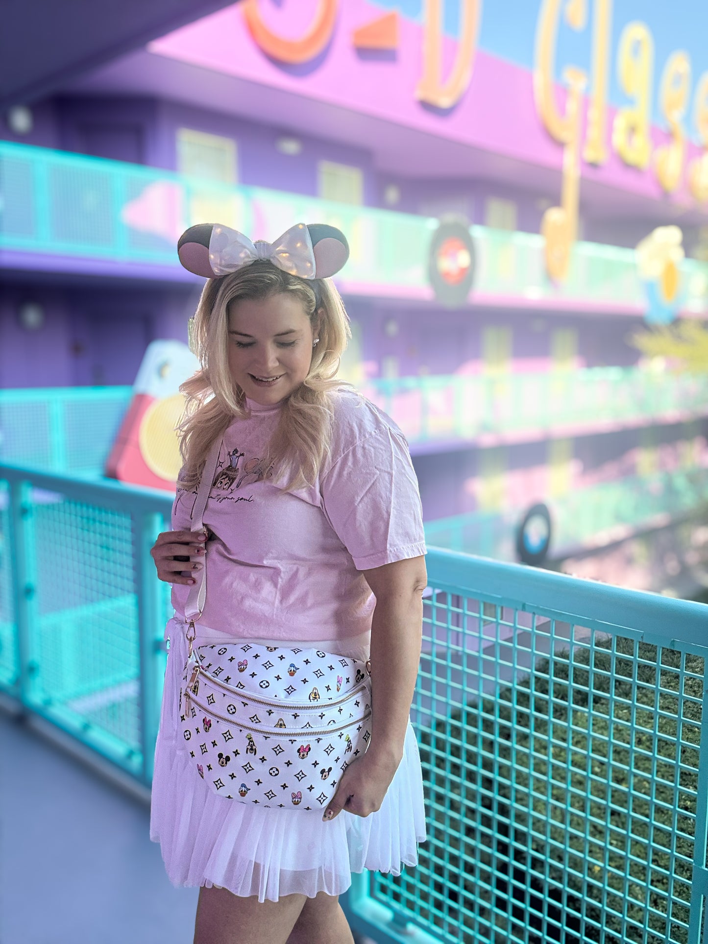 Magical Main Street Monogram Crossbody