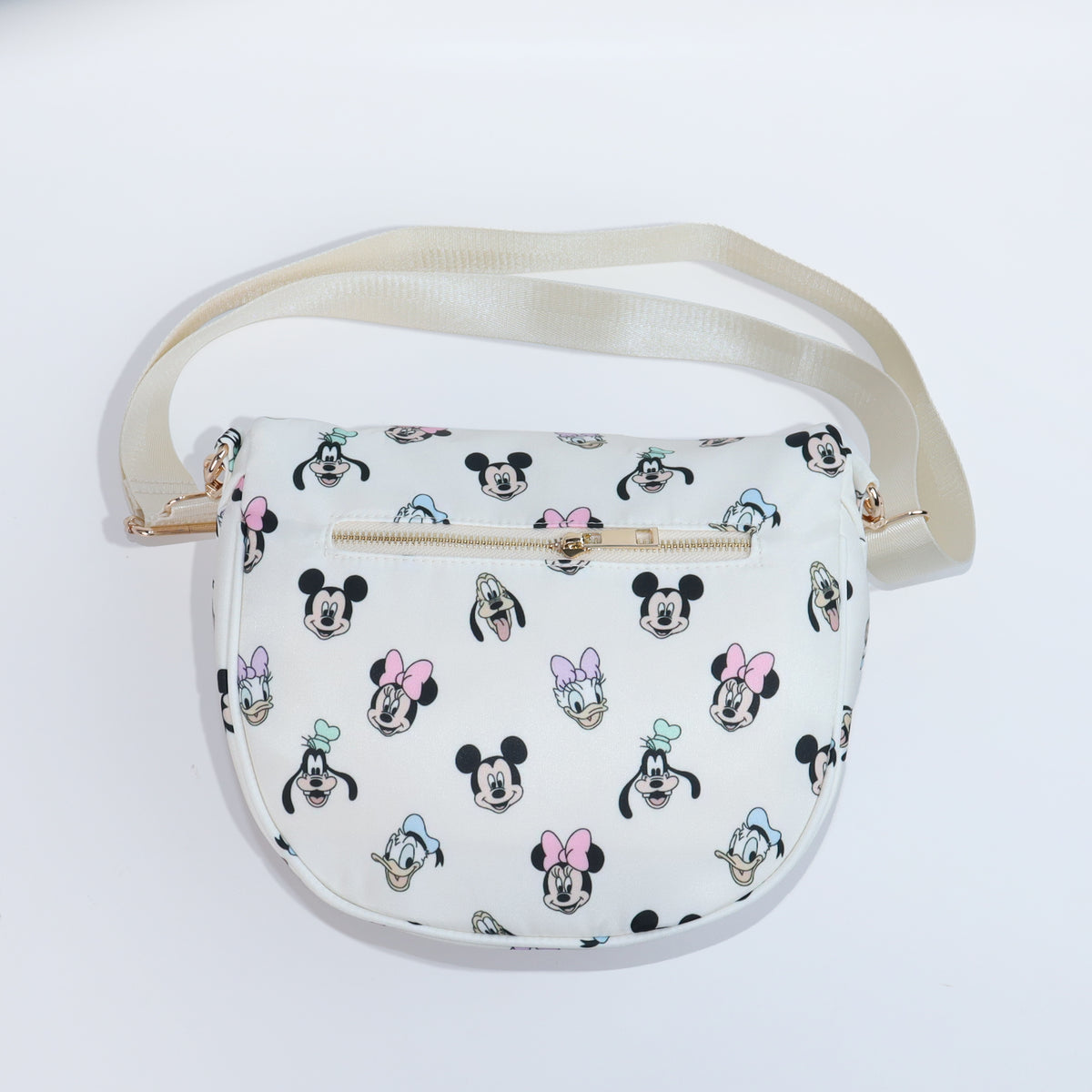 Magical Mouse Friends Double Zip Crossbody Bag