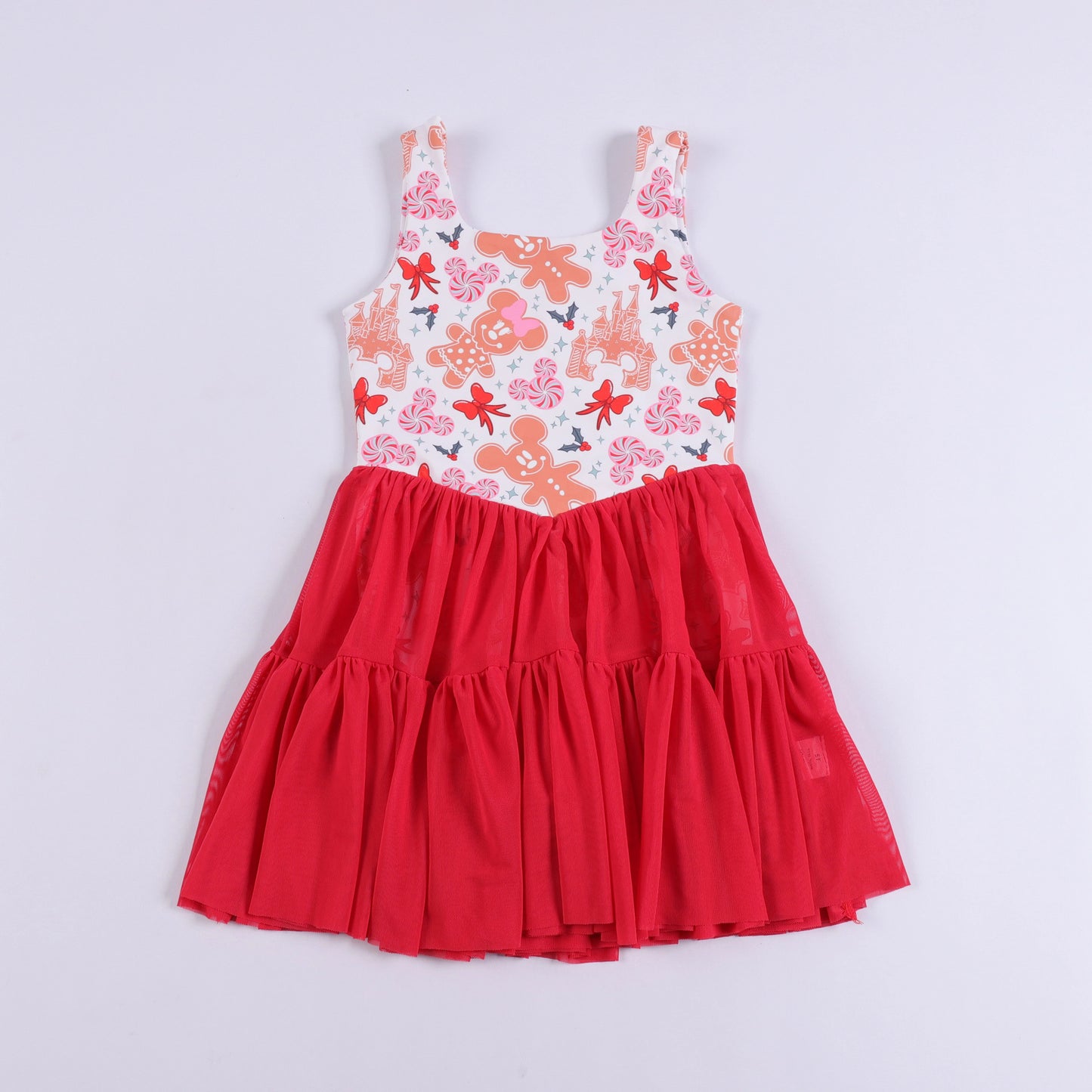 PREORDER Magical Mickmas Wonderland Mesh Tutu Athletic Dress *SHIPS MID OCTOBER*