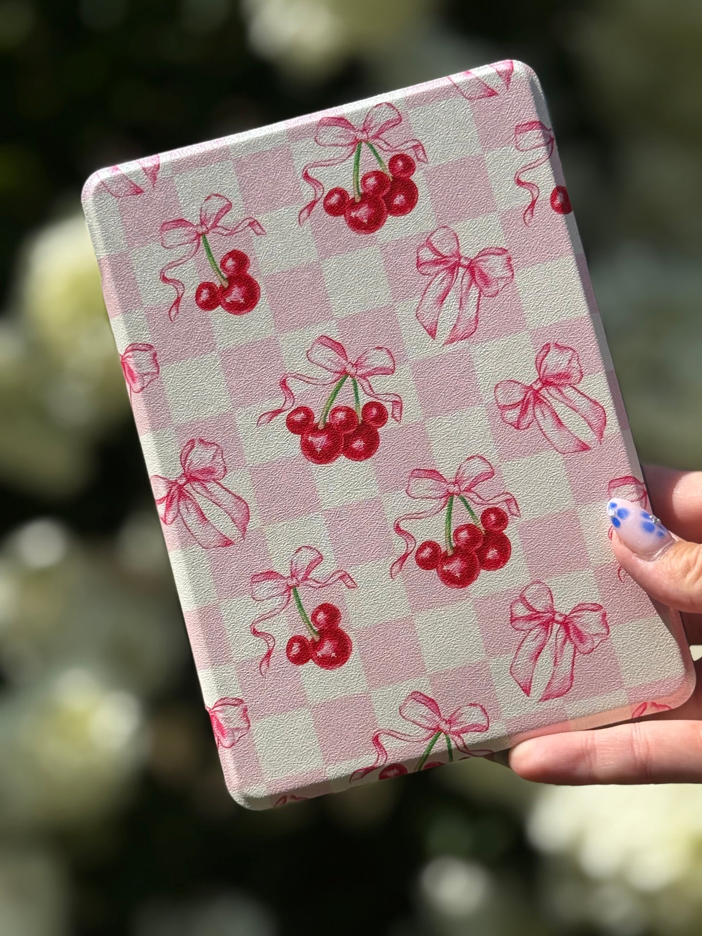 Magical Mouse Cherry Coquette Clear Back Kindle Case